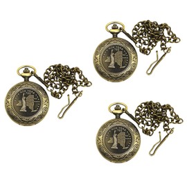 Kisangel 3pcs Rugged Metal Compass Compact and Sturdy for Hiking Camping and Outdoor Navigation