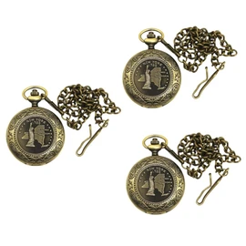 Kisangel 3pcs Rugged Metal Compass Compact and Sturdy for Hiking Camping and Outdoor Navigation