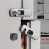 KIZZHISI 5 Pack Child Proof Refrigerator Lock, Baby Proofing Cabinet