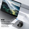 Wireless Vertical Mouse, 2.4G Advanced Ergonomic Mouse with USB Receiver,