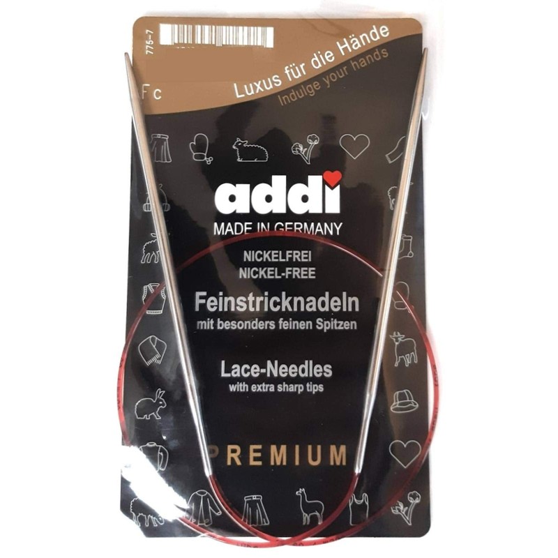 addi 編み針 輪針 ソックロケッツ 2.5mm (1号相当) 80cm 7757