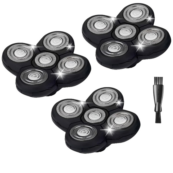 Head Shaver Replacement Blades Compatible with Groomi Baldie Pro Head