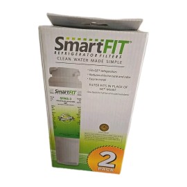 For GE Smart Fit SFRG-3 Refrigerator Filter 2 Pack