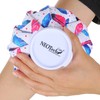 NeoTech Care Ice Bag, Screw Top Fillable, Reusable (Feathers Design,