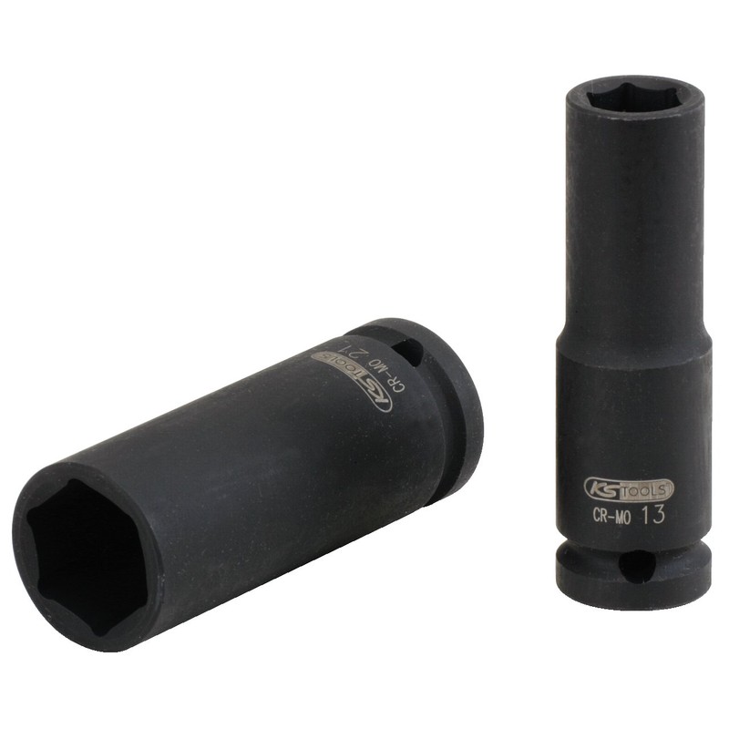 KS Tools 515.1111 1/2" Hexagon impact socket, deep, 11mm