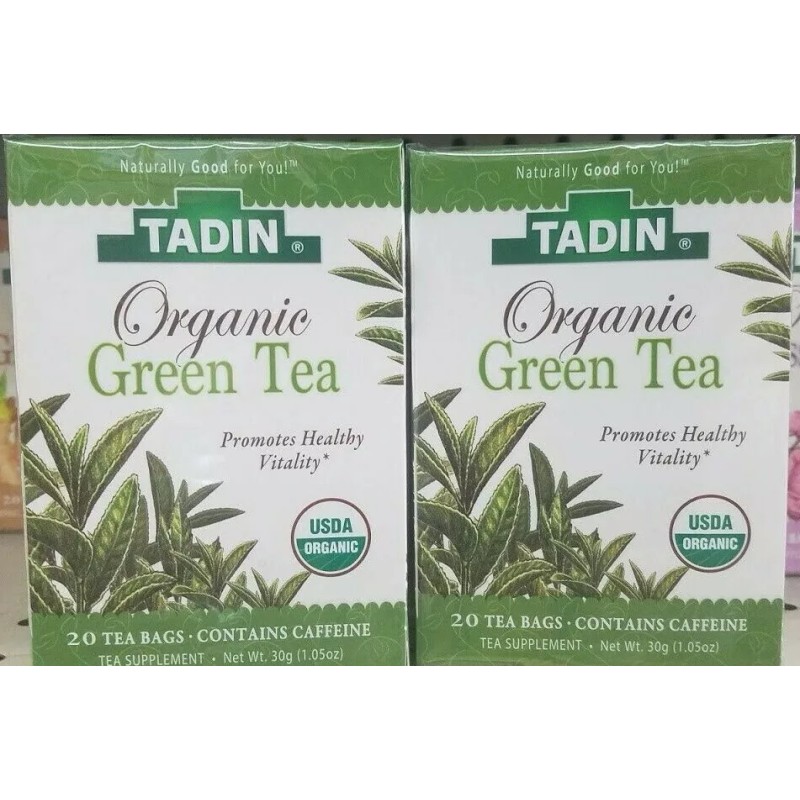 TADIN 2 PACK TADIN ORGANIC GREEN TEA PROMOTES HEALTHY VITALITY(20