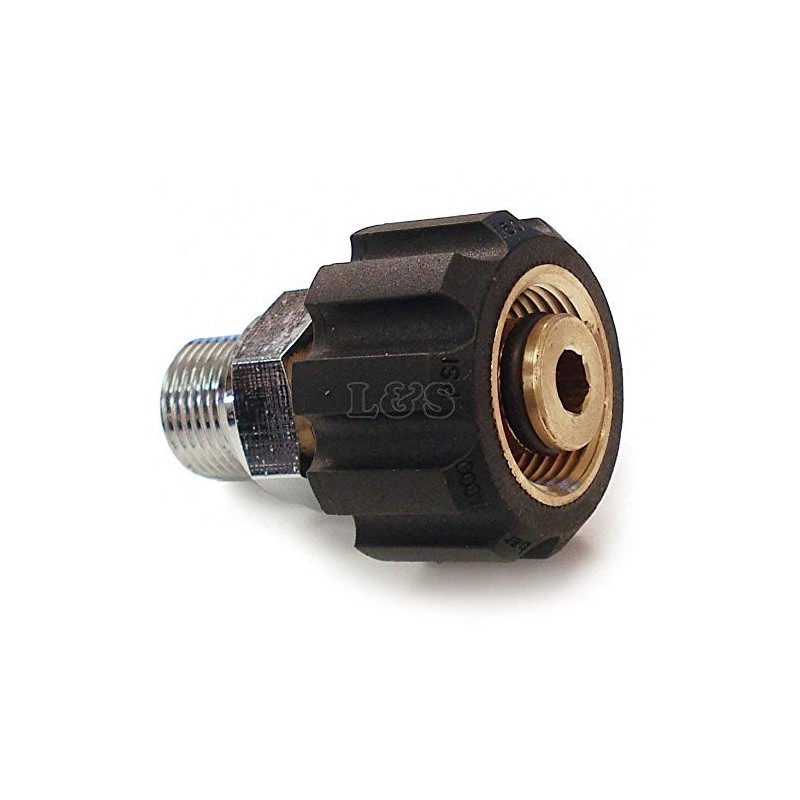 Karcher Pressure Washer Adaptor 3/8" BSP Male x M22