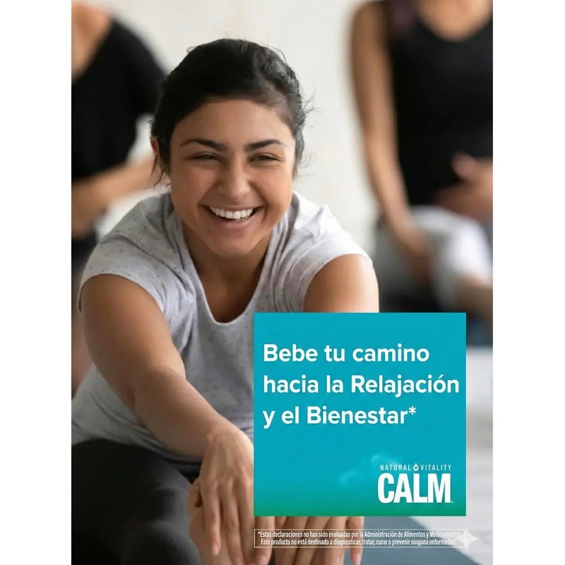 Citrato De Magnesio Con Calcio 277 G Natural Vitality Calm