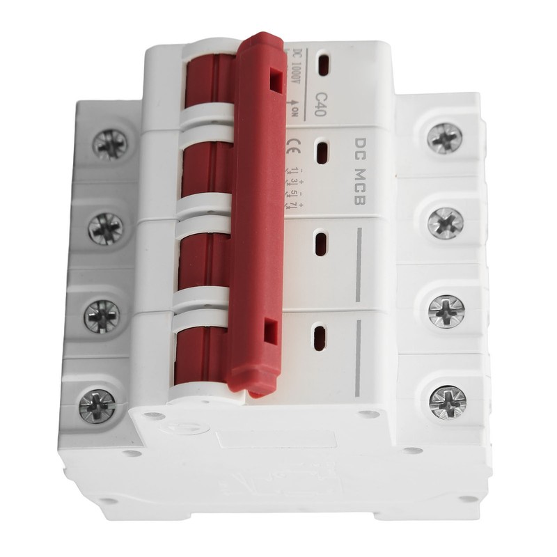 4P DC Circuit Breaker Arc Extinguishing Fast Decoupling Miniature Circuit