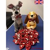 New Dogs Bow Tie CHRISTMAS Elastic Band attach COLLAR ACCESSORY