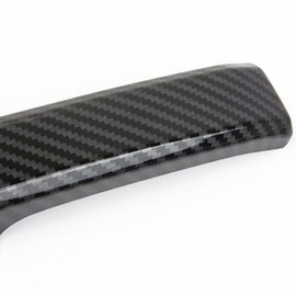 KACEPAR Carbon Fiber Outer Door Handle Cover Trim Protector, Auto Exterior Door Handle Protective Trim Cover, Compatible with Toyota Tundra 2007-2021 Compatible with Toyota Sequoia 2008-2021