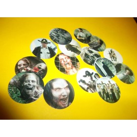 Unbranded Pre Cut One Inch Bottle Cap The Walking Dead TV Show Free Shipping - photo, 25 images