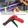 Cable Tie Gun 2.2‑4.8mm Nylon Zip Hose Ties Fastening Cutting