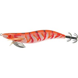 HARIMITSU Lure, Egi Sumi Tribe, Orange/Red, No. 3.5