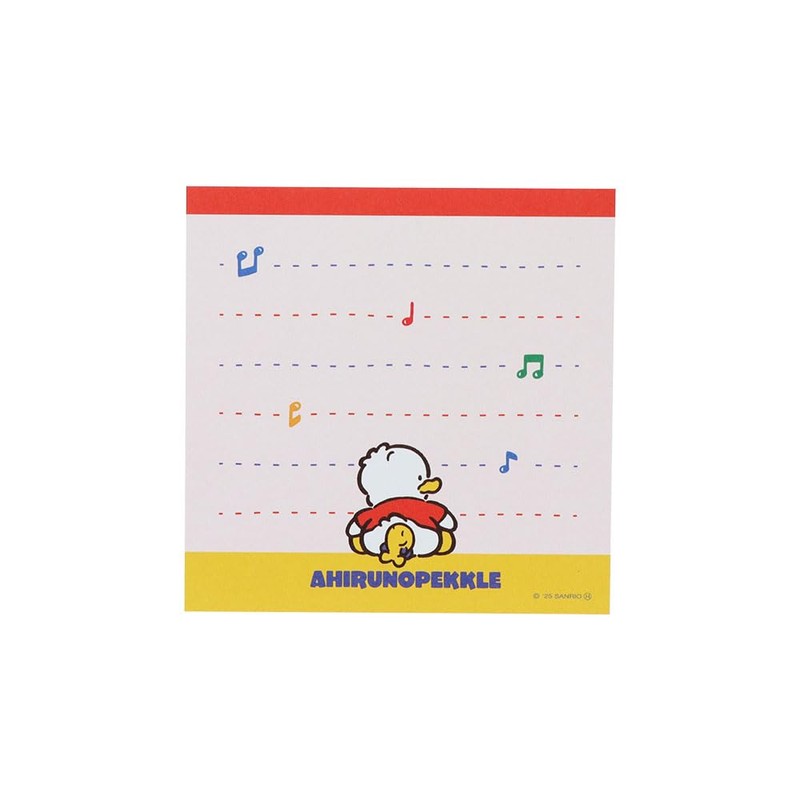 Sun-Star Stationery S2849690 Duck Pickle Sanrio Characters Goods Memo Pad