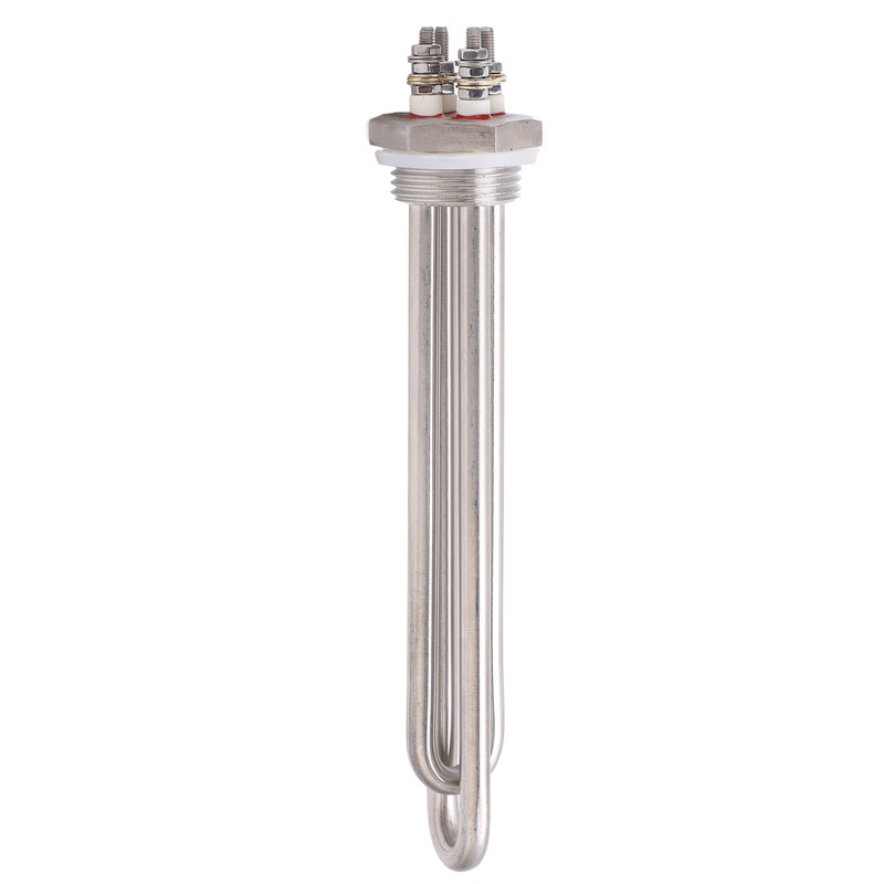 Immersion Water Heater Stainless Steel 1"NPT Thread Portable Quick Heating