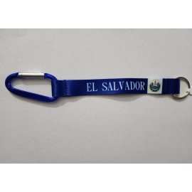 Unbranded COLGADOR DE LLAVES EL SALVADOR COLOR AZUL CON BLANCO