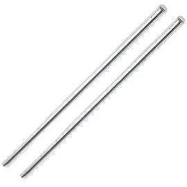 Smartsails 304 Stainless Steel, M6x 250mm Fully Threaded Rod, Right Hand Threads，2PCS