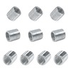 10pcs Threaded Nuts Insert Nuts Thread Reducer Nuts Stainless Steel