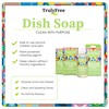 Truly Free Non Toxic Dish Soap | Natural Concentrated Dishwashing