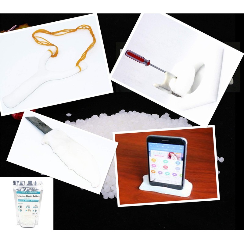 Moldable Plastic Thermoplastic Beads 8OZ