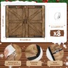 Maasechs Fireplace Cover for Inside, 39 x 32 Inch Fireplace