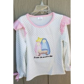 Honeydew  Girl  Christmas Nativity Scene Shirt Size 5  NEW