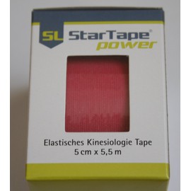 SL Star Power Tape, 5cmx5,5 m Red