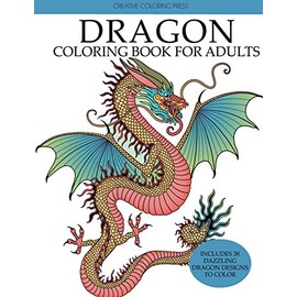 Dragon Coloring Book for Adults