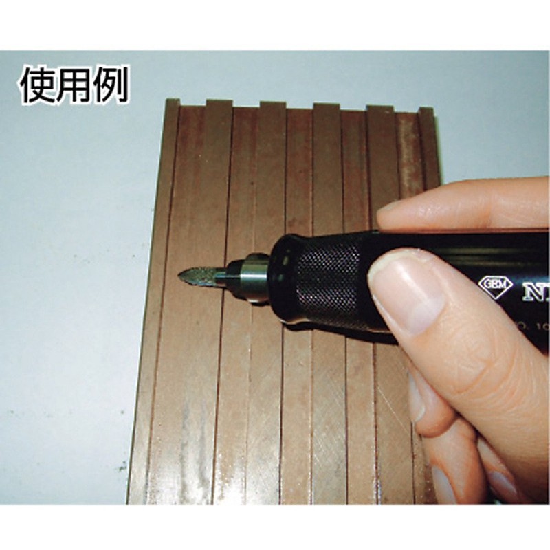 TRUSCO TB5C060 Carbide Bar, Tapered Type, Φ6 (14°) x Blade
