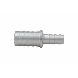 ICT Billet 1/2" to 5/16" Inch Hose Barb Splice Coupler Repair Connector Fitting Adapter Connector Radiator Coolant Intercooler Fluid Fitting Designed & Manufactured in USA Bare Aluminum AN627-08-05A