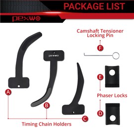 3.6 Pentastar Timing Tool Kit, Camshaft Holding Tools Compatible with 2011 to 2019 Chrysler Dodge Jeep Ram Replace 10200A 10202 10369A