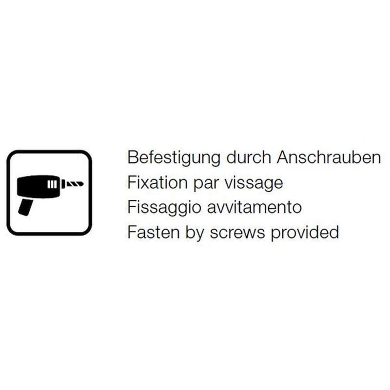 Spirella WC Rollenhalter "Nyo" Edelstahl Toilettenpapierhalter Klopapierhalter zum kleben oder