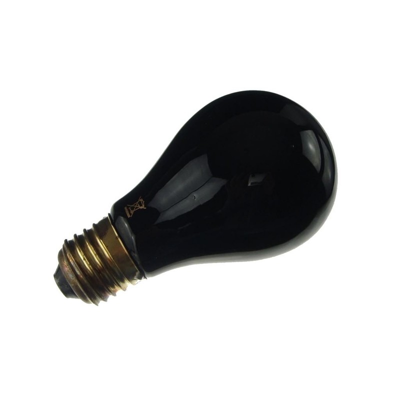 Blacklight, ultra violet bulb, ES, 75W