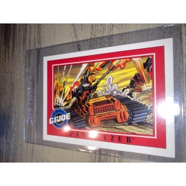 Vintage 1991 GI Joe Cobra Hasbro Impel Trading Card #112 Paralyzer