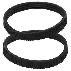 ARTIBETTER Planer Drive Belt Fitting 2pcs High Strength Rubber Belts for Electric Planer Planer Accessories