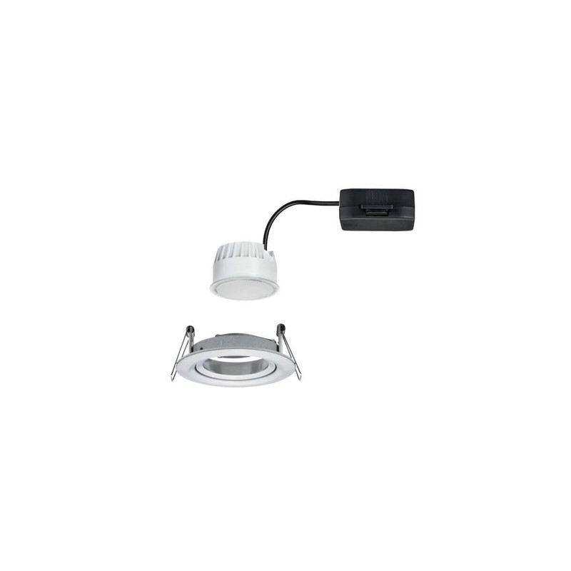 Paulmann Einbaul. LED Nova 6.5 W ww alu ru
