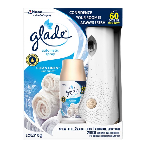 Pack of 4 - Glade Automatic Spray Air Freshener Starter