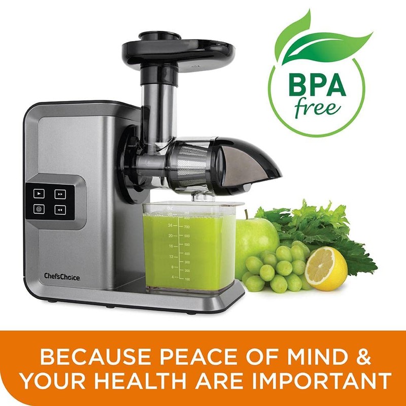 Chef’sChoice Juicer Cold Press Masticating with Quiet Motor Digital Controls