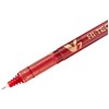 Pilot V7 Hi-Tecpoint Rollerball Pen, 0.7 mm Tip - Red,