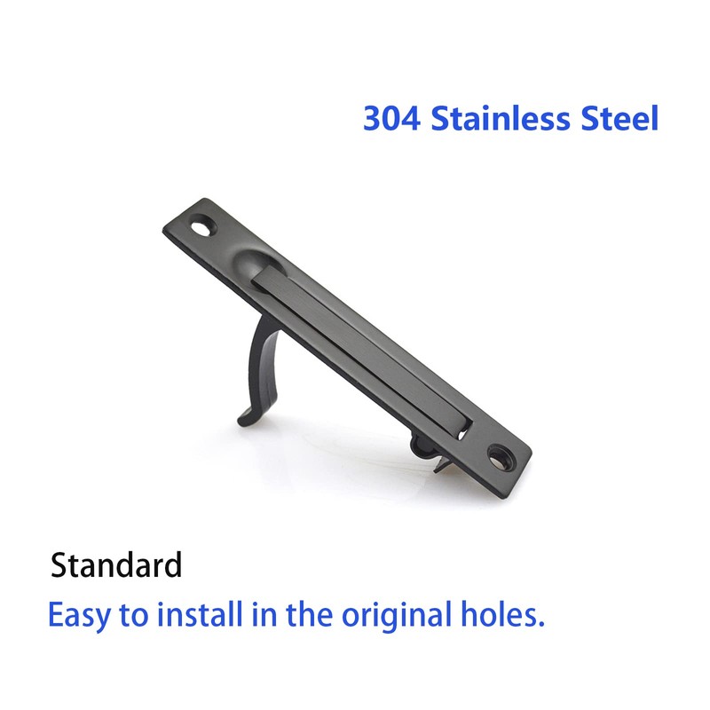 Dontay Pocket Door Edge Pull, Professional Stainless Steel 304, 4"