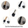 Furnigear 1" Chair Leg Tips Caps with Felt Chair Leg