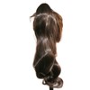 LeeWin Single Color Ponytail Extension Long Wavy Curly Wrap Around