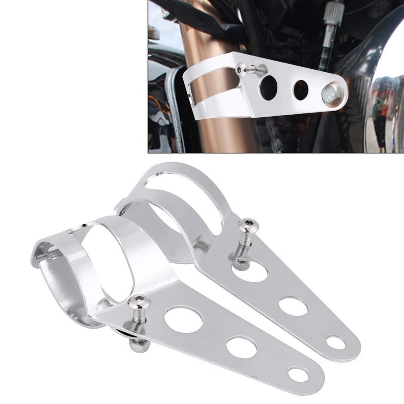 KIMISS Fork Headlight Mount, 35-43mm Motorcycle Headlight Mount, Fork Tube