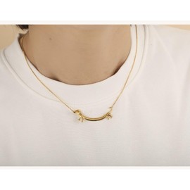 XROLAND Dog Pendant Necklace Cute Dachshund Necklace Fashionable And Unique Neckchains Charming Dog Pendant Clavicular Chain Ornament For Dog Lovers, gold