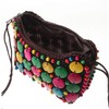 BESPORTBLE Ethnic Style Coconut Shell Sling Bag Lightweight Crossbody Purse