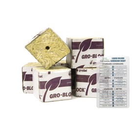 Grodan Rockwool 1.5" x 1.5" x 1.5" Mini Blocks Pack of 45