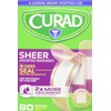 Curad Plastic Bandages, Assorted Sizes, 80 ct