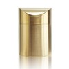 Stainless Steel Trash Can with Swing Lid, Mini Countertop Trash