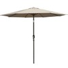 ontheway 9FT Enhanced Patio Umbrella, Outdoor Table Umbrella with Push